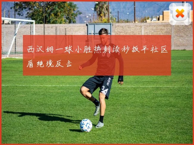 西汉姆一球小胜热刺读秒扳平社区盾绝境反击